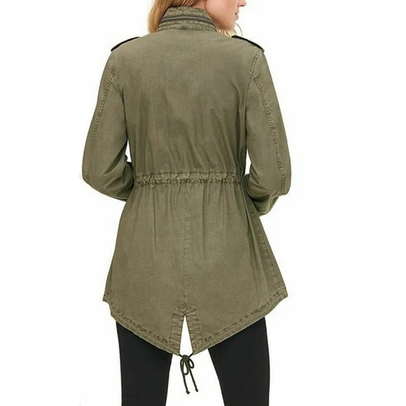 Levi's Legacy Cotton Lightweight Fishtail Anorak Jacket Womens XS - Picture 6 of 9